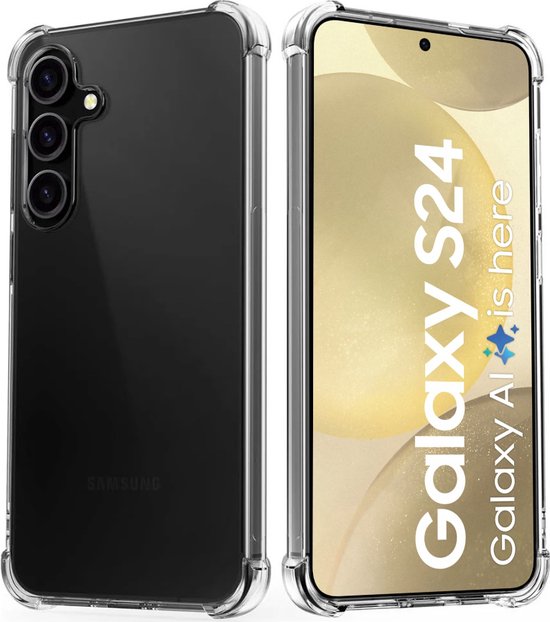 Lennexo Anti-Shock siliconen hoesje Samsung Galaxy S24