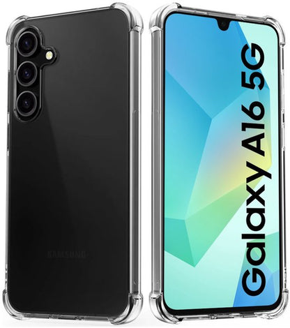 Anti-shock hoesje en screenprotector voor Samsung A16