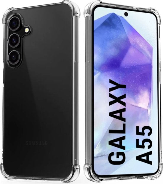 Lennexo Anti Shock hoesje voor Samsung Galaxy A55