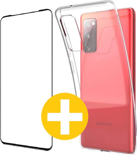 Lennexo hoesje en screenprotector voor Samsung S20 FE