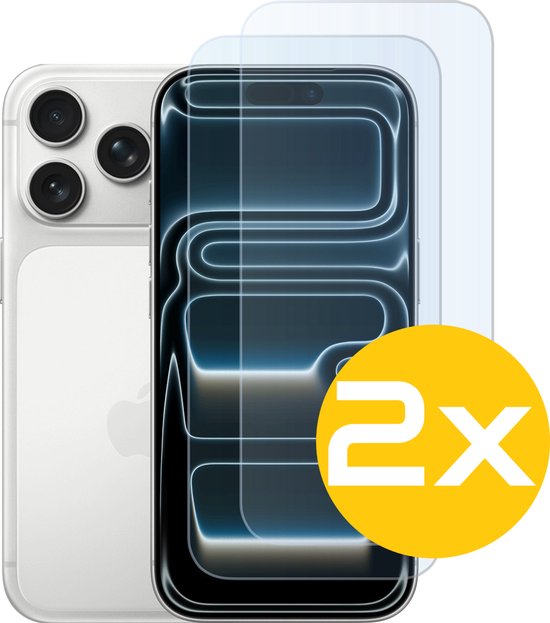 Lennexo Tempered Glass Screenprotector Geschikt Voor iPhone 17 Pro Max