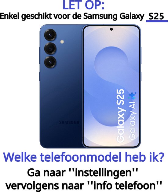 Armordrop screenprotector voor Samsung S25