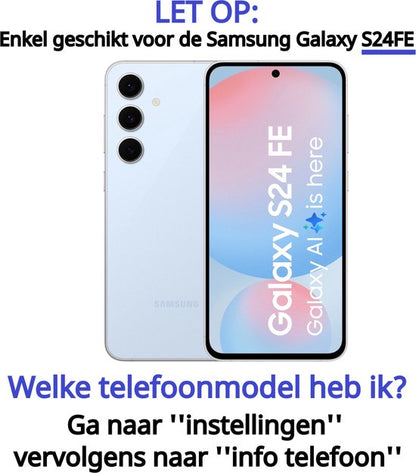 Armordrop screenprotector voor Samsung S24 FE