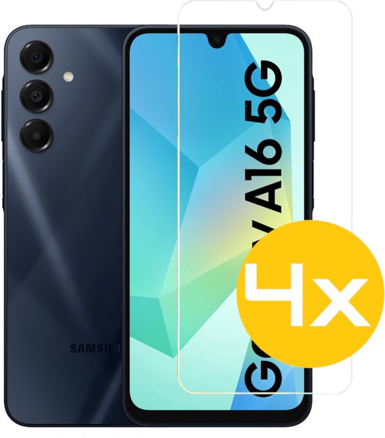 Lennexo Tempered Glass Screenprotector Geschikt Voor Samsung Galaxy A16