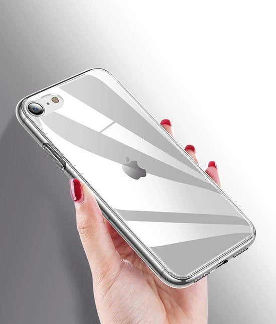 Lennexo transparant siliconen hoesje voor iPhone SE/8/7