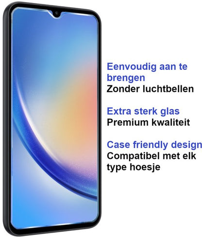 Armordrop Samsung A34 glazen screenprotector
