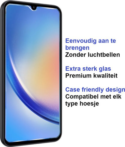 Armordrop screenprotector voor Samsung A34