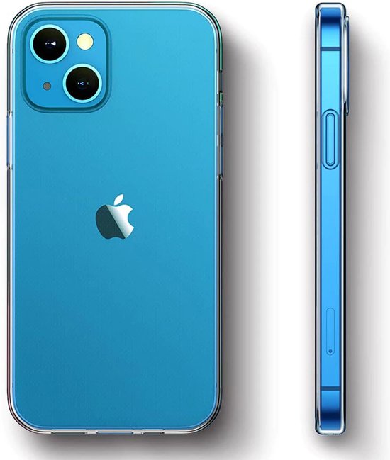 Lennexo transparant siliconen hoesje voor iPhone 13