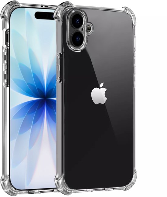 Lennexo Anti-Shock siliconen hoesje iPhone 17