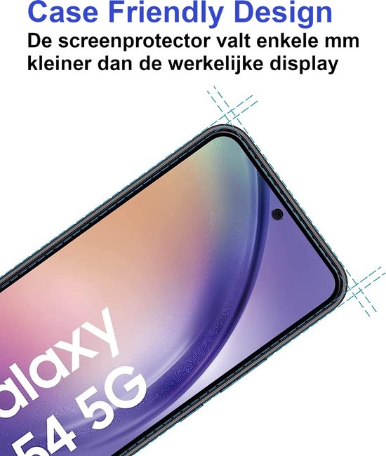 Armordrop screenprotector voor Samsung Galaxy A54