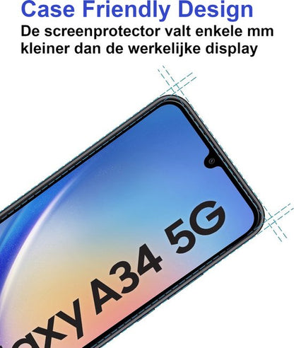 ArmorDrop transparant hoesje voor Samsung A34