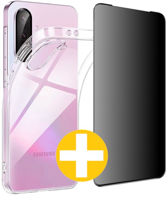 Samsung Galaxy A56 hoesje met privacy screenprotector