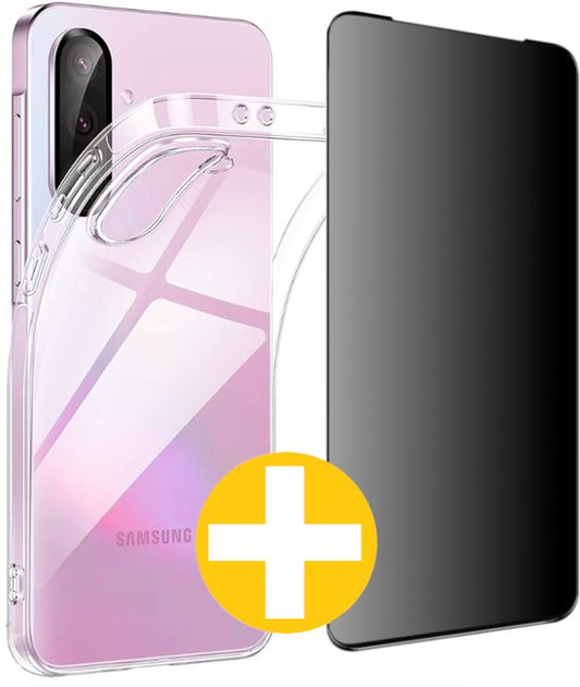 Samsung Galaxy A56 hoesje met privacy screenprotector
