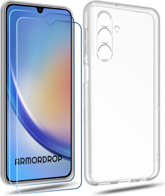 ArmorDrop transparant hoesje voor Samsung A34