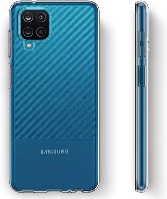Lennexo hoesje en screenprotector voor Samsung Galaxy A12