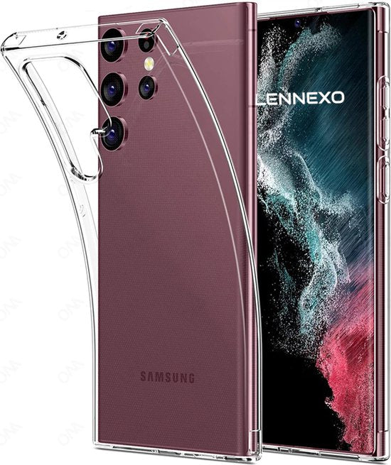 Lennexo transparant Samsung Galaxy S22 Ultra hoesje