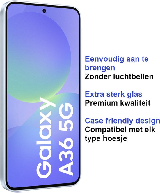 Armordrop screenprotector voor Samsung A36