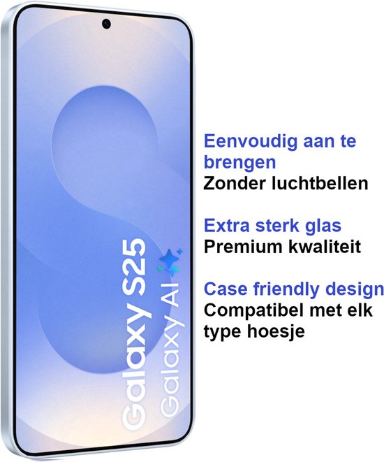 Armordrop screenprotector voor Samsung S25