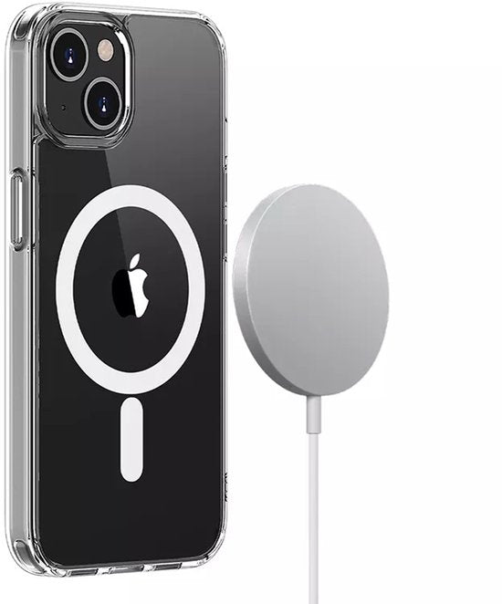 Lennexo Magneet Siliconen Hoesje voor iPhone 16 Pro