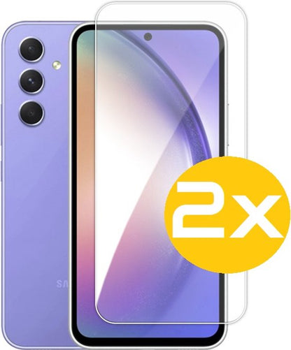 Lennexo Tempered Glass Screenprotector Geschikt Voor Samsung Galaxy A54