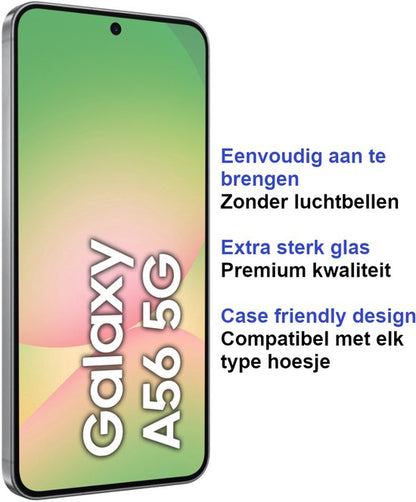 Armordrop Full Guard screenprotector voor Samsung A56