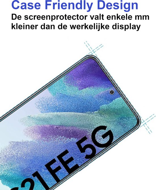 Armordrop screenprotector voor Samsung S21 FE