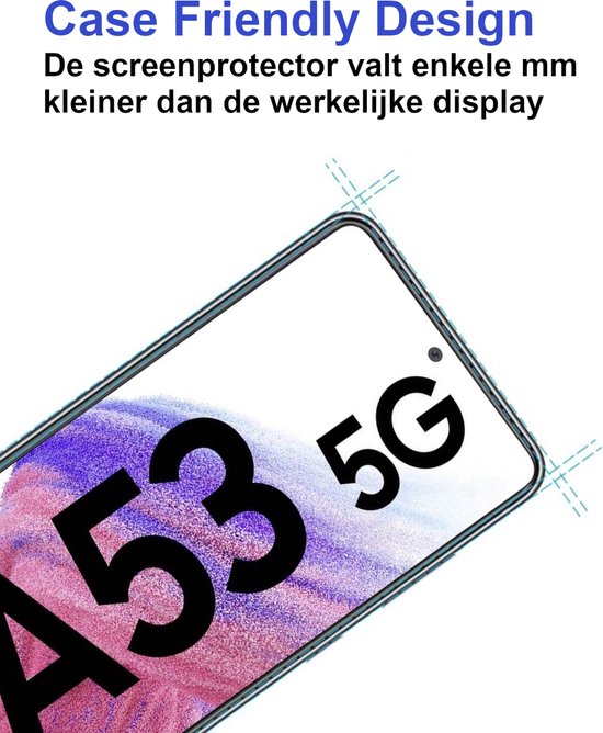 Armordrop screenprotector voor Samsung A53