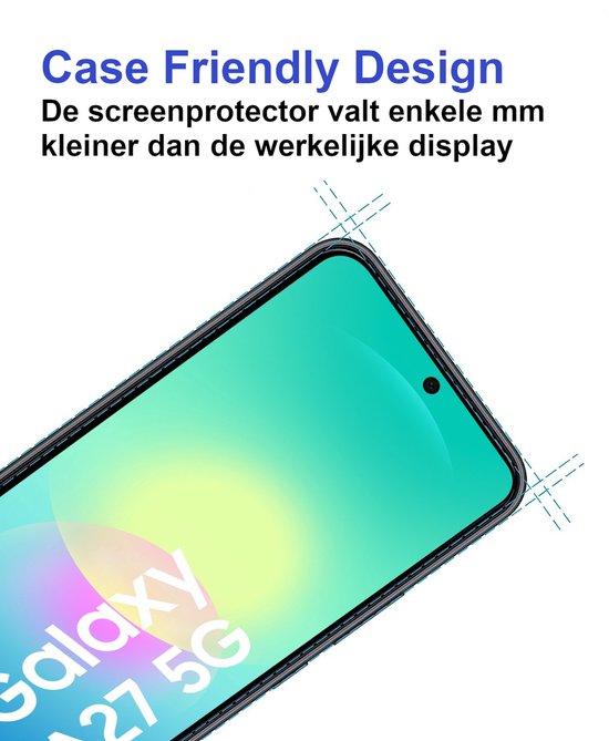 Armordrop screenprotector voor Samsung A27