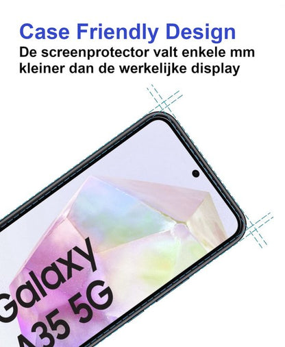 ArmorDrop Full Guard Screenprotector Geschikt Voor Samsung A35