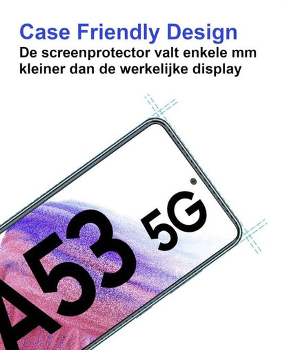 Armordrop Full Guard screenprotector voor Samsung A53