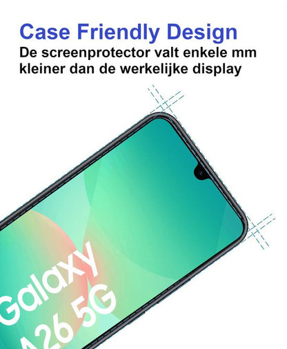 Armordrop screenprotector voor Samsung A26