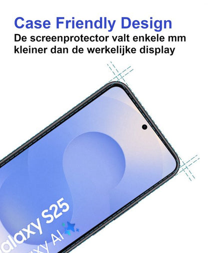 Armordrop screenprotector voor Samsung S25