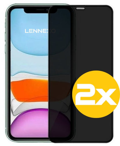 Lennexo privacy screenprotector voor iPhone 11 / XR