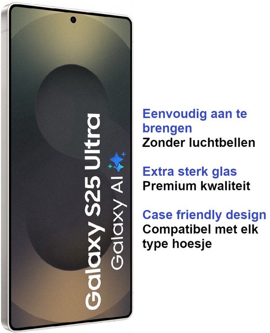 Armordrop screenprotector voor Samsung S25 Ultra