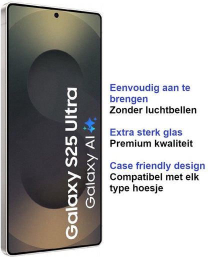 Armordrop screenprotector voor Samsung S25 Ultra