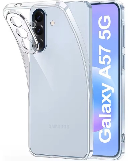 Lennexo transparant telefoonhoesje voor Samsung Galaxy A57