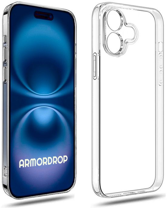 Armordrop transparant hoesje voor iPhone 16 Plus