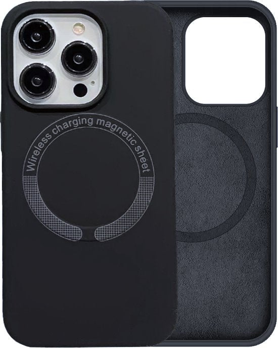 Magnetisch siliconen hoesje voor iPhone 14 Pro