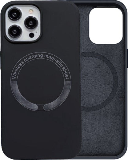 Magnetisch siliconen hoesje voor iPhone 12 / 12 Pro