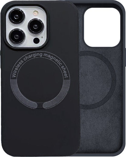 Magnetische siliconen hoesje voor iPhone 14 Pro Max