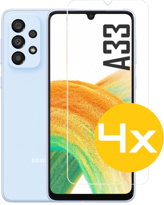 Lennexo Screenprotector Geschikt Voor Samsung Galaxy A33
