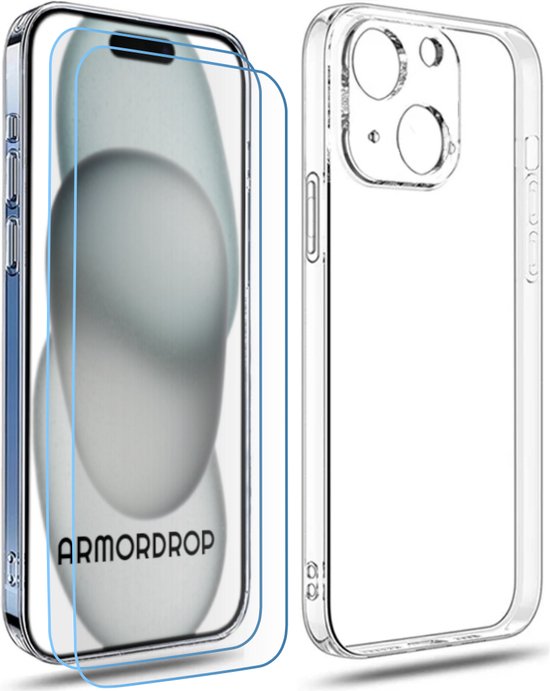 ArmorDrop transparant iPhone 15 hoesje