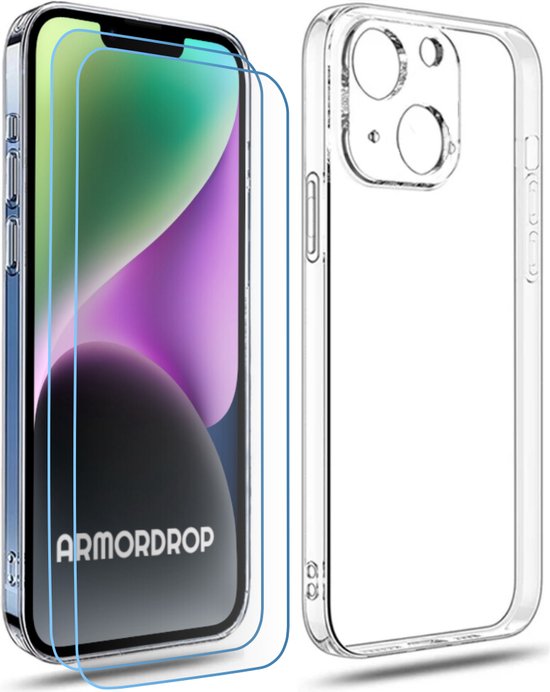 ArmorDrop transparant hoesje met screenprotector