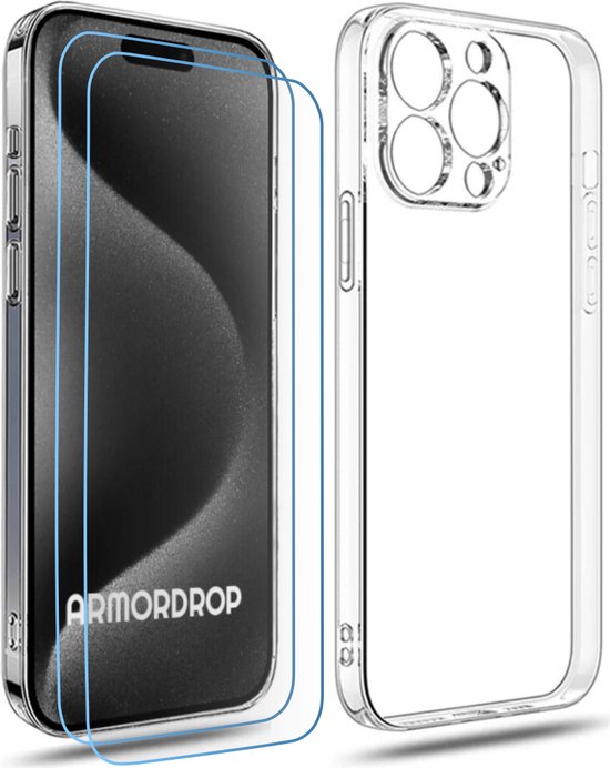 ArmorDrop transparant hoesje voor iPhone 15 Pro