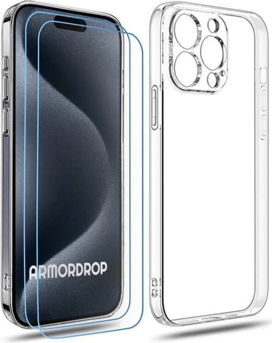ArmorDrop transparant hoesje iPhone 15 Pro Max