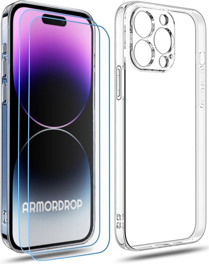 ArmorDrop transparant hoesje geschikt voor iPhone 14 Pro