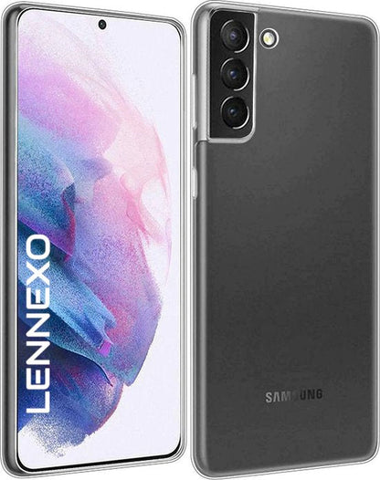 Lennexo transparante siliconen backcover voor Samsung Galaxy S21 Plus