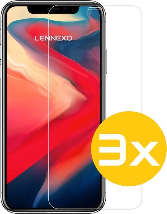 Screenprotector Tempered Glass iPhone 11 / XR 3-Pack