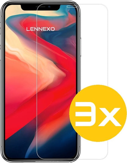 Screenprotector Tempered Glass iPhone 11 / XR 3-Pack