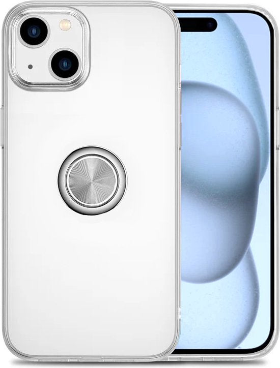 Armordrop telefoonhoesje met ring voor iPhone 15 Plus